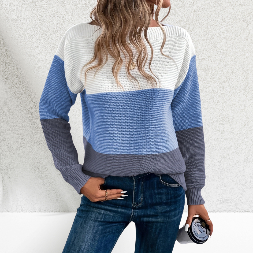 Allegra | Cozy Chic Long Sleeve Sweater Crafted from Luxurious Fabric