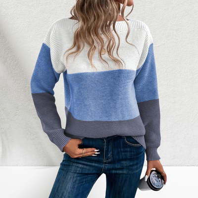 Allegra | Cozy Chic Long Sleeve Sweater Crafted from Luxurious Fabric