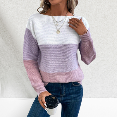 Allegra | Cozy Chic Long Sleeve Sweater Crafted from Luxurious Fabric