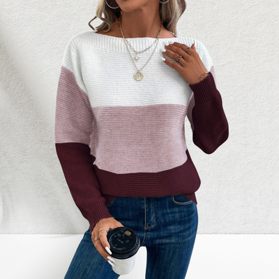 Allegra | Cozy Chic Long Sleeve Sweater Crafted from Luxurious Fabric